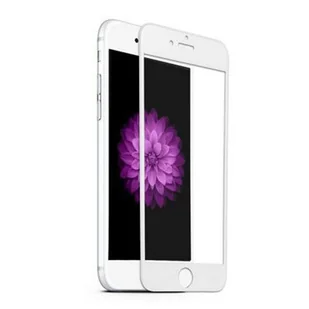 Apple, iPhone 8 Plus hartowane szkło 5D Full Glue, biały - Szkła hartowane na telefon - miniaturka - grafika 1