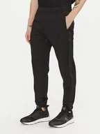 Spodnie sportowe męskie - EA7 Emporio Armani Spodnie dresowe 7M000310 AF13526 UC001 Czarny Slim Fit - miniaturka - grafika 1