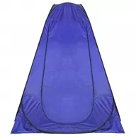 Namioty - Namiot plażowy 150x150x190 cm samorozkładający mobilna przebieralnia niebieska - miniaturka - grafika 1