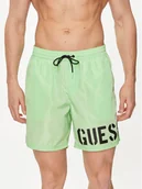 Kąpielówki męskie - Guess Szorty kąpielowe F4GT28 WG292 Zielony Regular Fit - miniaturka - grafika 1
