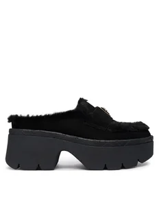 Guess Klapki FLFBRI ESU06 Czarny - Klapki i japonki damskie - miniaturka - grafika 1