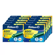 Naboje i atramenty - Pelikan 300087  10 opakowań w puszce 6 wkłady ciemno-zielony 300087 - miniaturka - grafika 1