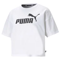 Koszulki i topy damskie - PUMA KOSZULKA ESS CROPPED LOGO 58686602 r M - miniaturka - grafika 1