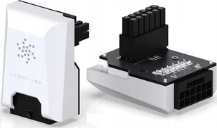 Adapter Wtyczka 12VPWR kątowa złącze 12+4 PIN 90 stopni EZDIY-FAB RVS - Akcesoria do komputerów stacjonarnych - miniaturka - grafika 1