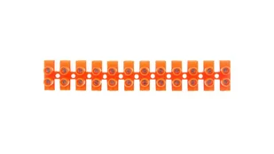 Geberit Listwa zaciskowa, 12-torowa 6mm2 GTV LZ-60MM00-00 - Kostki, złączki, wtyczki - miniaturka - grafika 1