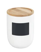 Pojemniki kuchenne - Wenko Ceramiczny pojemnik na żywność z bambusową pokrywką WAIA 0,8 L 54102100 - miniaturka - grafika 1