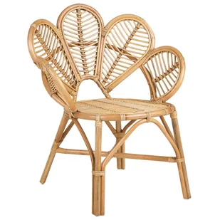 Fotel paw rattanowy naturalny FLORENTINE II - Fotele - miniaturka - grafika 1