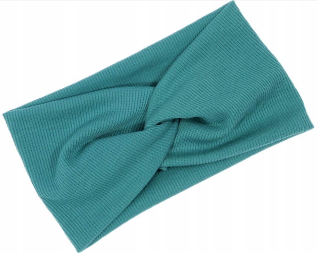 OPASKA NA GŁOWĘ DAMSKA DLA DZIECI SZEROKA JESIEŃ