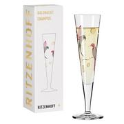 Kieliszki - Kieliszek do szampana Ritzenhoff Golden Night, Christine Kordes #2 - miniaturka - grafika 1