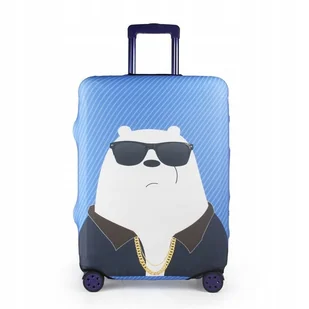 POKROWIEC NA BAGAŻ WALIZKĘ OCHRONNY TRAVEL MIŚ MIS-IU M - Akcesoria podróżnicze - miniaturka - grafika 1