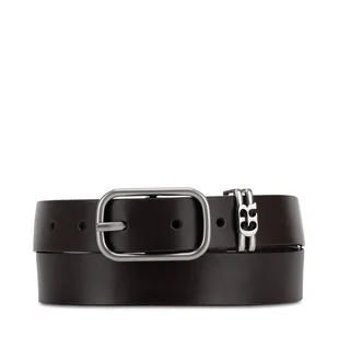 Pasek Damski Gino Rossi BLYL24001-3 SLV Brązowy - Paski - miniaturka - grafika 1