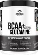 Aminokwasy - Aminokwasy Fire Snake BCAA + Instant Glutamine 500 g Cytryna (5906395000357) - miniaturka - grafika 1