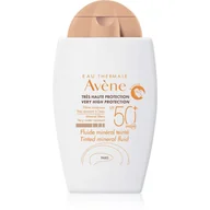 Podkłady do twarzy - AVENE Koloryzujący fluid mineralny SPF50+, 40ml - miniaturka - grafika 1