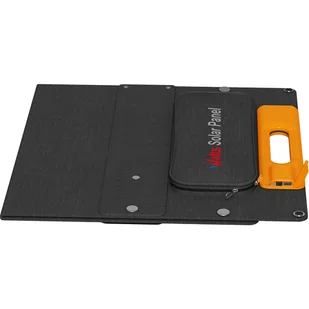 Wonder Ws60 - Panel słoneczny / Ładowarka solarna 60W z wyjściem USB-C PD 30W & USB-A QC 18W (Czarny) - Akcesoria do kolektorów i fotowoltaiki - miniaturka - grafika 5