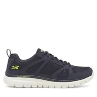 Sneakersy męskie - Sneakersy Skechers 8790117 NVLM Granatowy - miniaturka - grafika 1