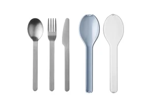 Mepal Zestaw sztućców Ellipse nordic blue new 105760015700 3 szt. - Zestawy sztućców - miniaturka - grafika 2