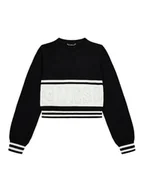 Swetry dla chłopców - Guess Sweter 164771 Czarny Classic Fit - miniaturka - grafika 1