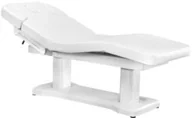 Meble kosmetyczne - Spa leżanka kosmetyczna azzurro 818a 4 siln. biała - miniaturka - grafika 1