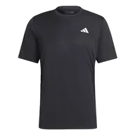 Koszulki męskie - adidas Męski T-shirt (Short Sleeve) Club Tee, Black, HS3275, S - miniaturka - grafika 1