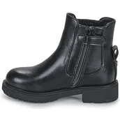 Botki damskie - GIOSEPPO Czarne botki Chelsea z ornamentem dla dziewczynki i chłopca dirleton, czarny, 25 EU - miniaturka - grafika 1