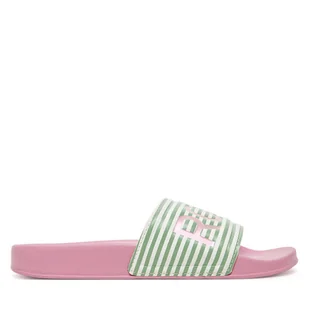 Klapki Roxy ARGL100287 Zielony - Buty dla dziewczynek - miniaturka - grafika 1