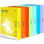 Papier do drukarek - Papier ksero kolor A4/80 PASTEL IQ/MAESTRO łososiowy 500szt. /SA24/ - miniaturka - grafika 1