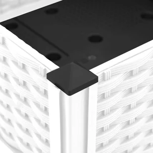 Donica do podwyższonej rabaty, 160x40x23 cm, polipropylen Lumarko - Donice - miniaturka - grafika 8