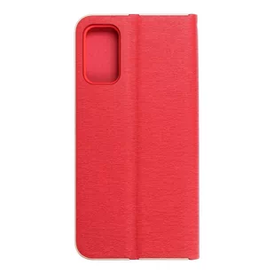 Forcell Kabura LUNA Book Gold do XIAOMI Redmi NOTE 10 5G czerwony - Etui i futerały do telefonów - miniaturka - grafika 1