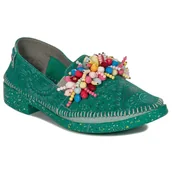 Półbuty damskie - Maciejka Półbuty Damskie Zielone-39 - miniaturka - grafika 1