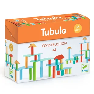 Tekturowe klocki konstrukcyjne TUBULO DJ08350 - Klocki - miniaturka - grafika 1