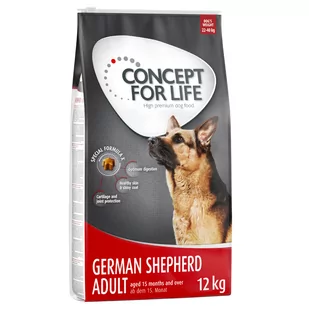Concept for Life German Shepherd Adult 12 kg - Sucha karma dla psów - miniaturka - grafika 2