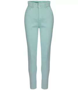 Wygodne elastyczne spodnie JEANSY SKINNY FIT kolorowe Eleganckie ROSE-36 - Spodnie damskie - miniaturka - grafika 1