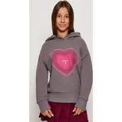 Bluzy dla dziewczynek - Patrizia Pepe Bluza | Regular Fit - miniaturka - grafika 1