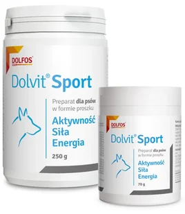 DOLFOS Dolvit Sport (proszek) - Suplementy i witaminy dla psów - miniaturka - grafika 1