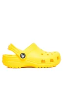 Buty dla chłopców - Crocs Klapki Classic Clog K 206991 Żółty - miniaturka - grafika 1