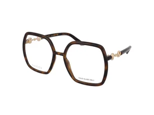 Gucci GG0890O 001 - Okulary korekcyjne, oprawki, szkła - miniaturka - grafika 2