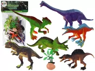 Figurki dla dzieci - Zestaw Figurek 6 Dinozaurów Akcesoria - miniaturka - grafika 1