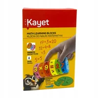Mały naukowiec - Kayet Klocki magnetyczne do nauki matematyki - miniaturka - grafika 1