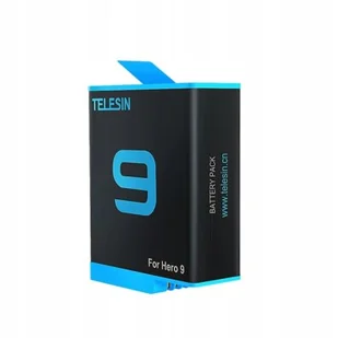GOPRO Telesin Akumulator Bateria do Hero 9 Black - Akcesoria do kamer sportowych - miniaturka - grafika 1