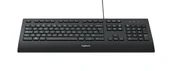 Klawiatury - Logitech K280E Pro f/ Business klawiatura Biuro USB QWERTZ Swiss Czarny 920-005218 920-005218 - miniaturka - grafika 1