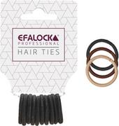 Ozdoby do włosów - Efalock Professional Hair Ties Mini Gumki do włosów 15mm, różne kolory 10szt. - miniaturka - grafika 1