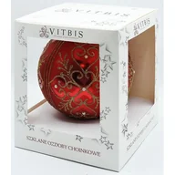 Bombki - Bombka szklana dekor bogaty 15 cm MIX 1 szt. - miniaturka - grafika 1