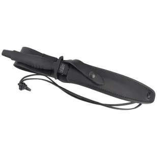 Nóż FOX Veleno Black Aluminium, Black Top Shield N690Co (FX-596 AF) - Noże - miniaturka - grafika 5
