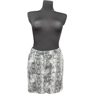 Spódnice - Zara Spódnica Midi Wygodna Stylowa Elegancka na Guzik Szara Rozmiar S - miniaturka - grafika 1