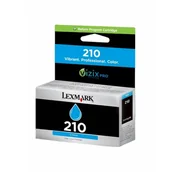 Tusze oryginalne - 14L0086E LEXMARK 210 WKŁAD ATRAMENTOWY CYJAN - miniaturka - grafika 1