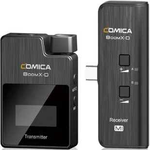 Comica Zestaw mikrofonowy Comica BoomX-D UC1 - Kamery cyfrowe - akcesoria Comica Zestaw mikrofonowy Comica BoomX-D UC1 - Kamery cyfrowe - akcesoria - miniaturka - grafika 3
