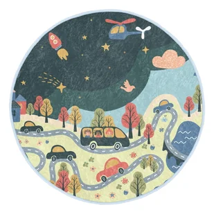 Dywan dziecięcy ø 120 cm Comfort – Mila Home - Dywany dla dzieci - miniaturka - grafika 1