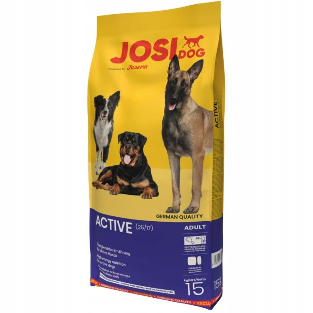 Josera JosiDog sucha karma dla psów Active 15kg