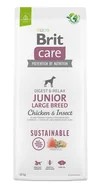 Sucha karma dla psów - Brit Care Dog Sustainable Large Junior 12 kg Chicken&Insects - miniaturka - grafika 1