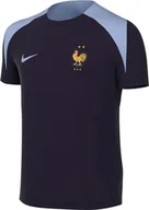 Koszulki i topy damskie - Nike Top France Dri-Fit Strike FJ3036-498, dziecięca koszulka z krótkim rękawem K, Blackened Blue/Cobalt Bliss/Cobalt Bliss, XL - miniaturka - grafika 1